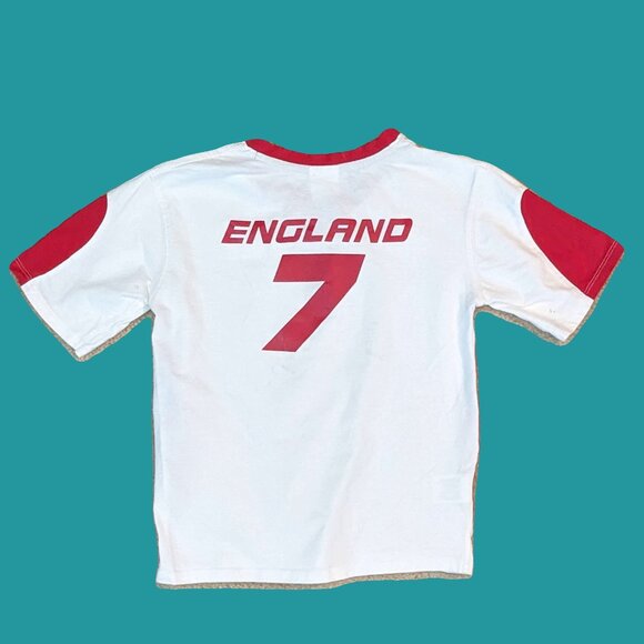 Lady Bird Child's England 2 Piece Jersey Set Size 8-9 Preowned - Picture 4 of 6